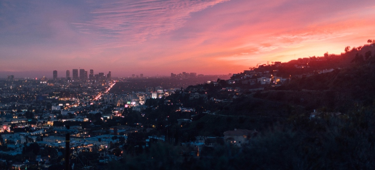 Garden Grove at night