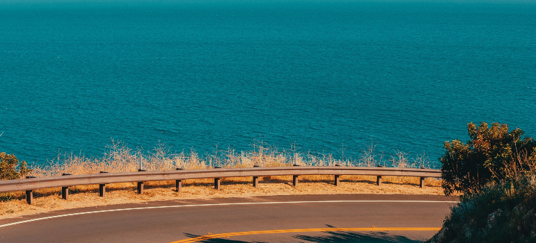 a highway with a view you will most likely be using after moving from Dana Point to Laguna Niguel